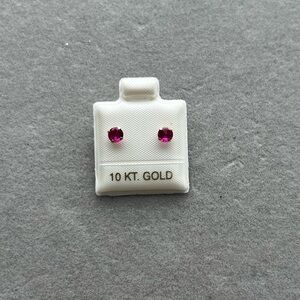 Real 10k Gold Stud Earrings